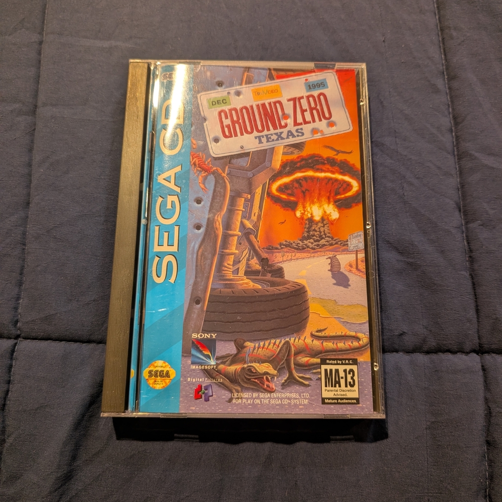 Ground Zero Texas‎ Sega CD (1993)